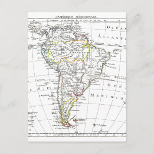 1806 Karte - L'Amérique Méridionale