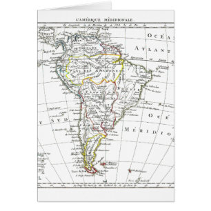 1806 Karte - L'Amérique Méridionale