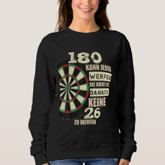 180 501 Darts Jersey für Dart Player Dart Sweatshirt