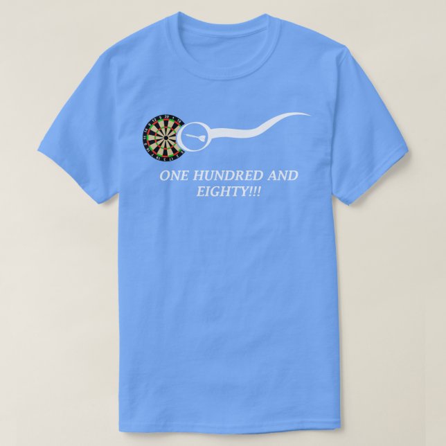 180 Darts Future Vater Geschenke T-Shirt (Design vorne)
