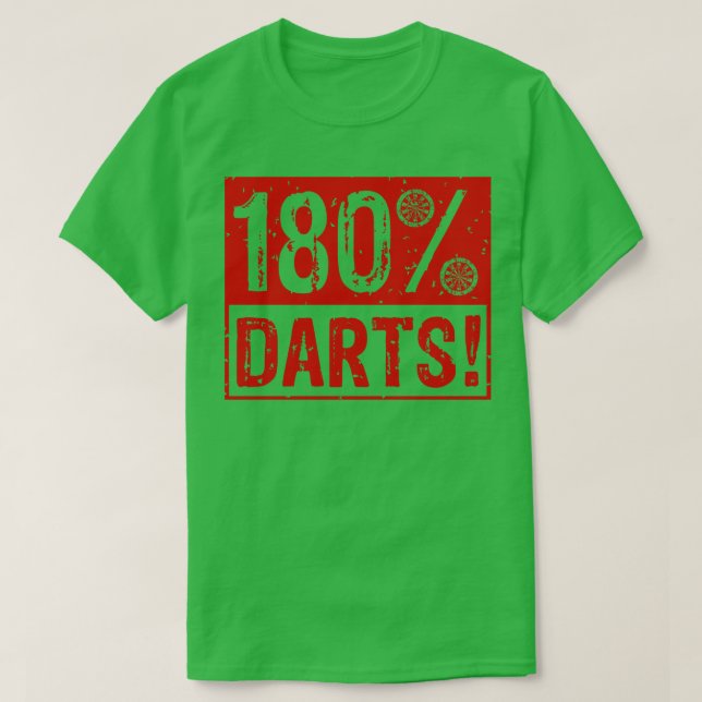 180 Darts T-Shirt (Design vorne)