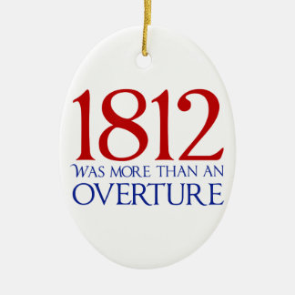 1812 war mehr als ein Annäherungsversuch Keramik Ornament