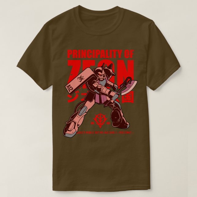 182 Roter Komet T-Shirt (Design vorne)