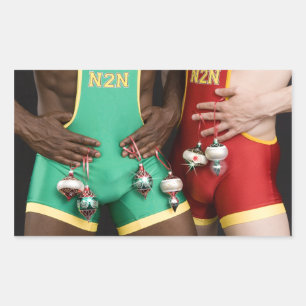 18367 Weihnachten Rechteckiger Aufkleber