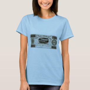 1837 kanadische Eisenbahnwährung T-Shirt