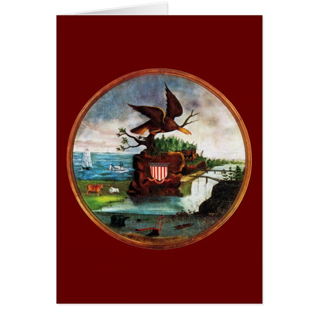 1840 Amerika Folk Art (Vorne)