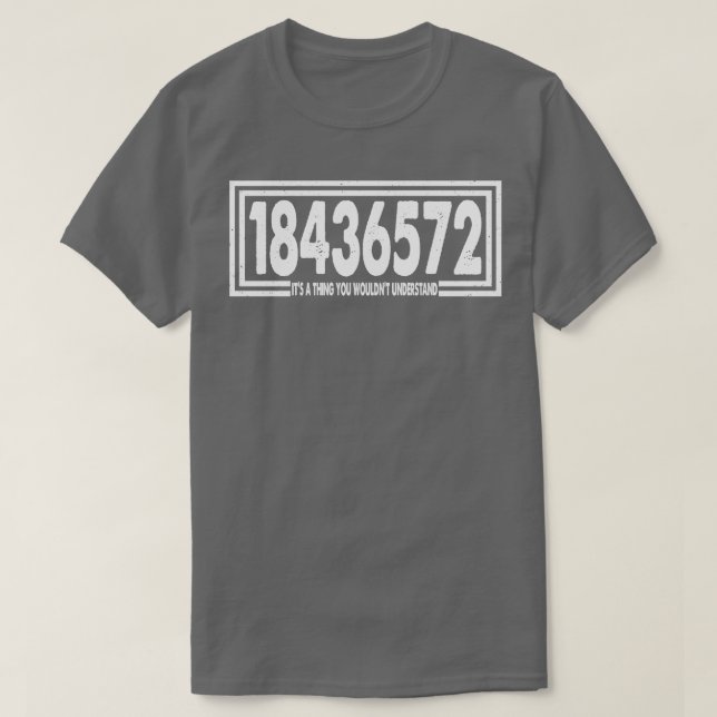 18436572 a Sie würden das erschütterte W nicht ver T-Shirt (Design vorne)