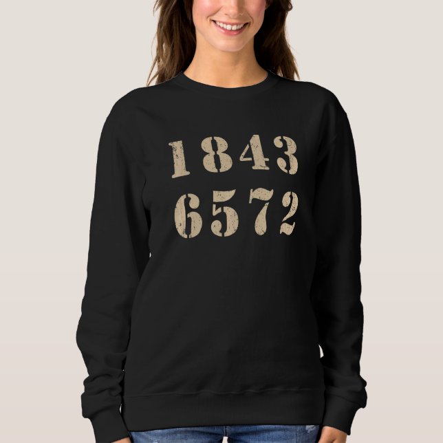 18436572 Firing Order Small Block Engine V8 Big Bl Sweatshirt (Vorderseite)