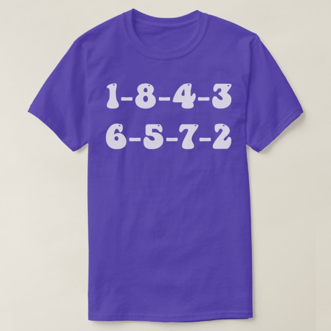 1843 10 T-Shirt (Design vorne)