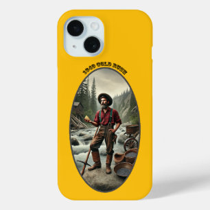 1849 California Gold Miner mit einem großen Nugget Case-Mate iPhone Hülle