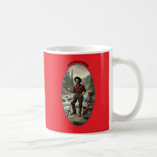 1849 kalifornischer Goldsucher mit einem großen Nu Kaffeetasse