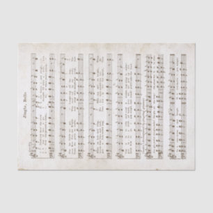 1850 Jingle, Bells! Gewebepapier und Entkopplung Seidenpapier