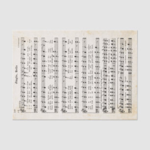 1850 Jingle, Bells! Gewebepapier und Entkopplung Seidenpapier