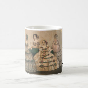1858 Godey's Ballgowns Tasse