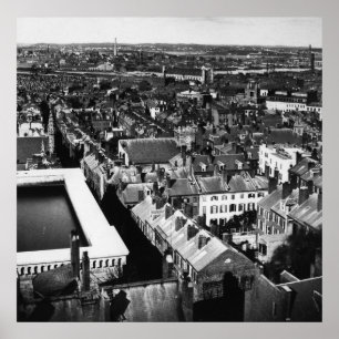 1859: Die Stadt Boston, Massachusetts Poster