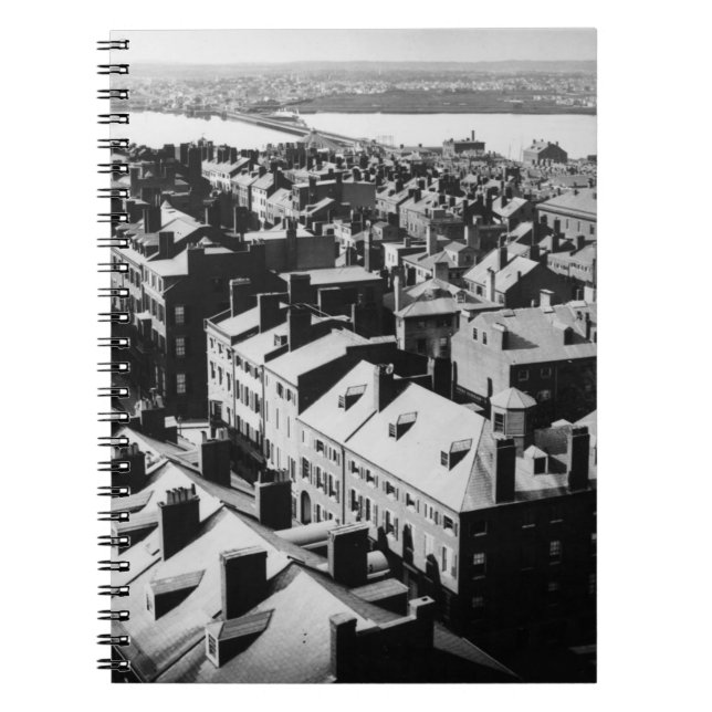 1859: Die Stadt von Boston, Massachusetts Notizblock (Vorderseite)