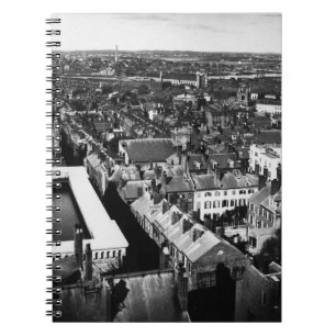 1859: Die Stadt von Boston, Massachusetts Notizblock