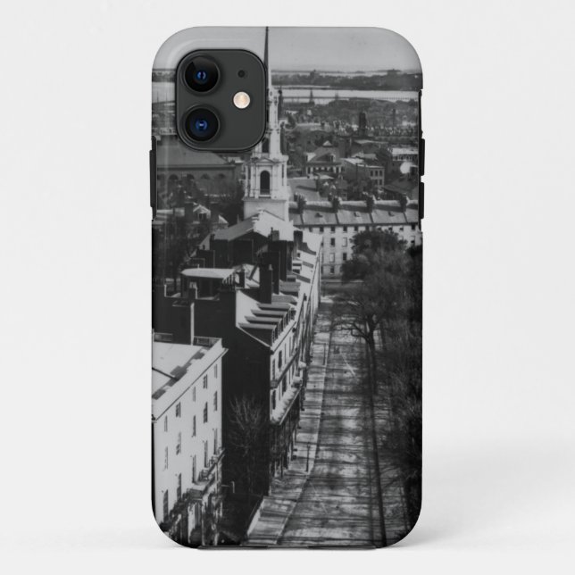 1859:  Eine Ansicht von Boston vom Staats-Haus Case-Mate iPhone Hülle (Rückseite)