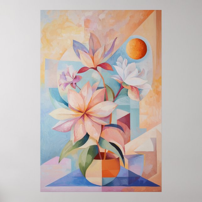 1860 Dreamlike Flow Poster (Vorne)