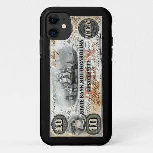 1860 South Carolina Zehn Dollar Note Case-Mate iPhone Hülle