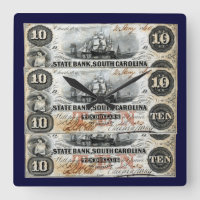 1860 South Carolina Zehn Dollar Note