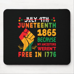 1865 Afrikanische Freiheit feiern Mousepad