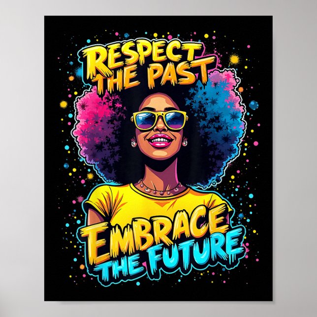 1865: Afrikanischer Schwarzer Korb Poster (Vorne)