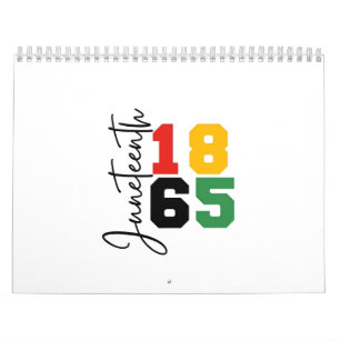1865 der Tag der wirklichen Unabhängigkeit Kalender