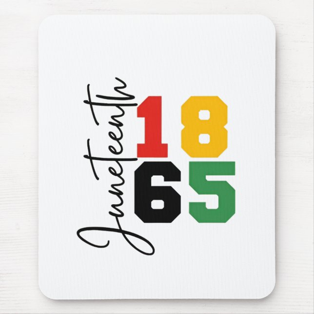 1865 der Tag der wirklichen Unabhängigkeit Mousepad (Vorne)