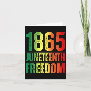 1865 Frauen Männer Jugendliche Freiheitsafrikanisc Karte