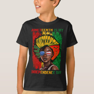 1865 ist mein Unabhängigkeitstag Amerikanische Fla T-Shirt