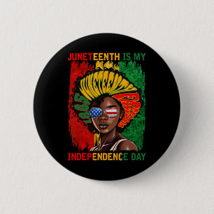 1865 ist mein Unabhängigkeitstag Amerikas Af Button