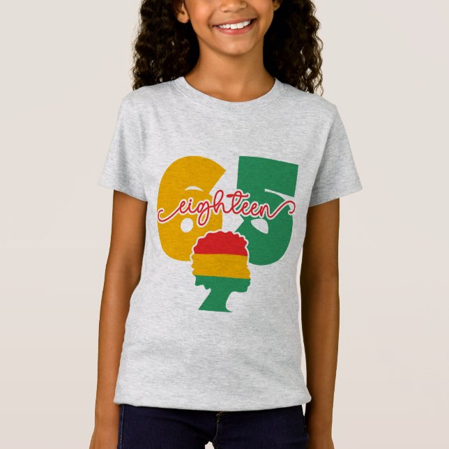 1865 - Schwarze Geschichte T-Shirt (Vorderseite)