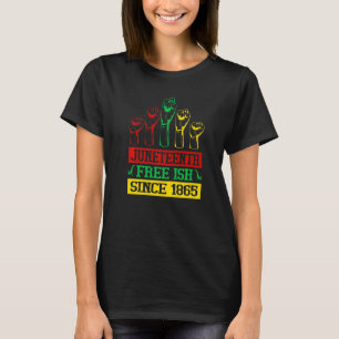 1865 wurde der Afrikaner Amerikaner zum Jüdischen T-Shirt