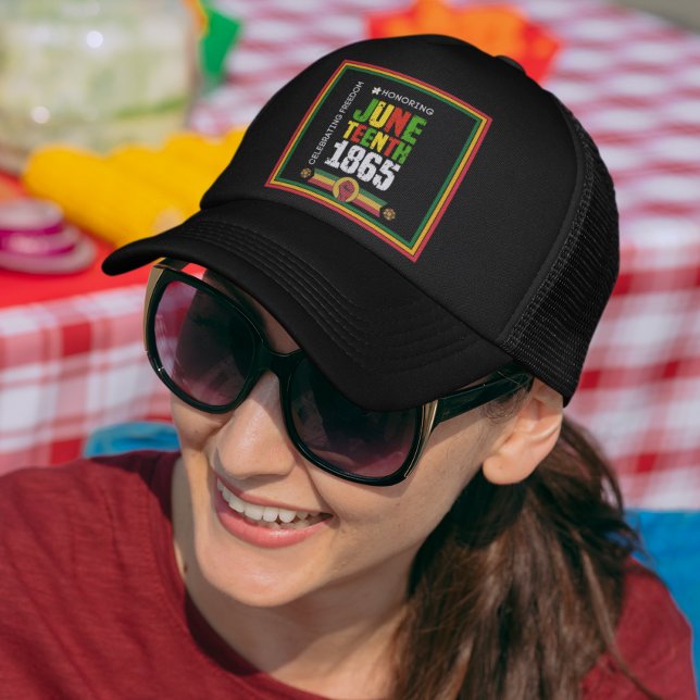 1865 zum Jubiläum der Freiheit Truckerkappe (Von Creator hochgeladen)