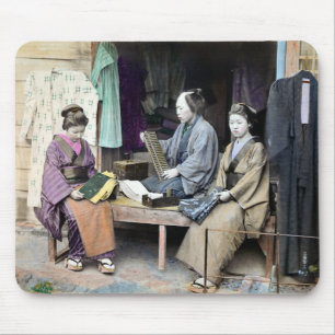 1870 Fabric Dealer of Japan Mousepad
