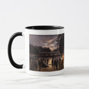 1870 Ice Skaten in London Tasse