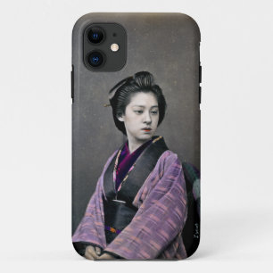 1870 Schöne japanische Frau Case-Mate iPhone Hülle