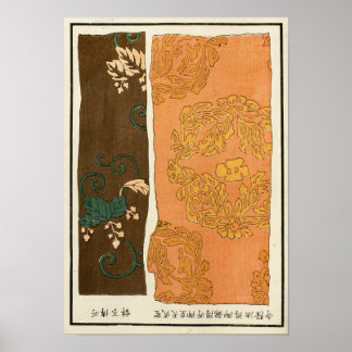 1871 Chinesische Klassische Kunst der Qing-Dynasti Poster