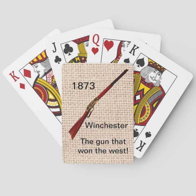 1873 Winchester Playing Cards Spielkarten (Rückseite)
