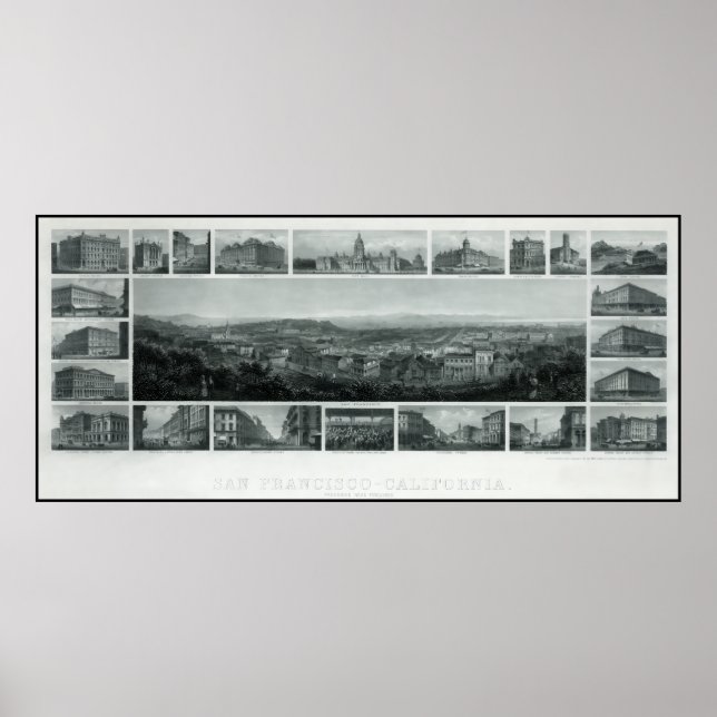 1874 SAN FRANCISCO POSTER (Vorne)