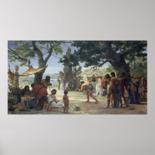 1875 den Diskus Poster