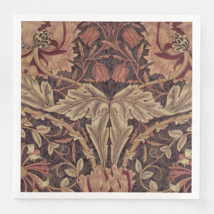 1876 Vintag William Morris Honeysuckle Serviette
