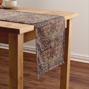 1876 Vintage William Morris Jelängerjelieber Großer Tischläufer