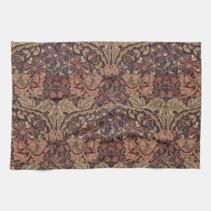 1876 Vintage William Morris Jelängerjelieber Küchentuch