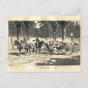 1877 Print Kuba, Erde und ihre Völker Postkarte