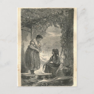 1877 Print Mexico, Erde und ihre Völker Postkarte