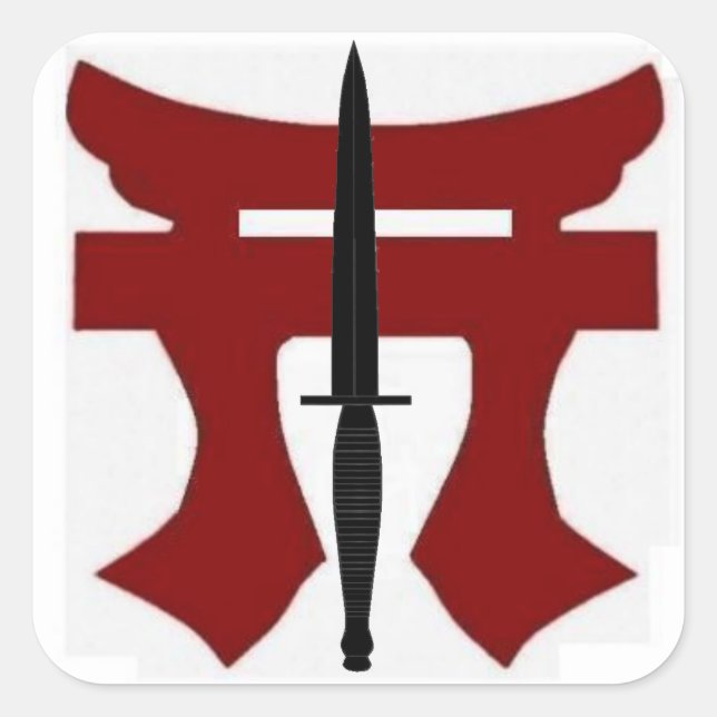 187. Infantry Rakkasan Torri mit Dagger Stickers (Vorderseite)