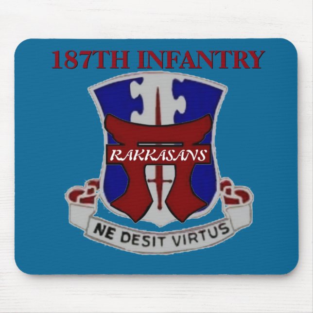 187TH INFANTERIE RAKKASANS MOUSEPAD (Vorne)