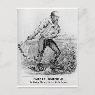 1880 Garfield Postkarte